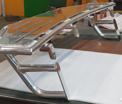 Plancetta in alluminio per imbaracazione