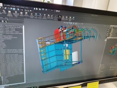 Costruzione da progetto struttura metallica per impianto fonderia